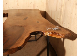 چوب روستیک در تهران تولید انواع میز روستیک از چوب گردو زبان گنجشک چوب