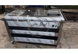 کانتر گرم استیل کانتر گرم گرمخانه غذا در بندرعباس کانتر گرم استیل