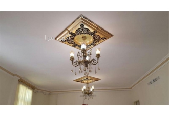 اجری گل سقفی پیش ساخته و سقف کاذب pvc