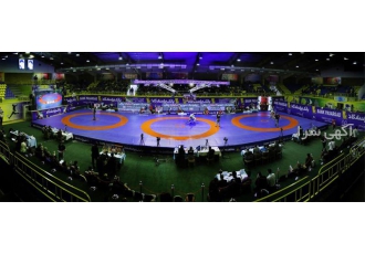 پیشرو ورزش تولید و فروش تشک کشتی کراسلینک با استاندارد های جهانی در اصفهان