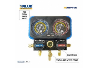 گیج منیفولد فشار دوقلو VRM2-B-0401 برند VAULE را خریداری کنید