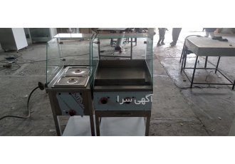 تولید و ساخت گریل ذغالی استیل در تهران گریل ذغالی روغنی 90 سانتی متری