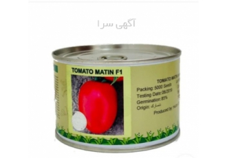 پخش و فروش بذر گوجه متین وارداتی در اصفهان رقم هیبرید f1 شکل میوه تخم