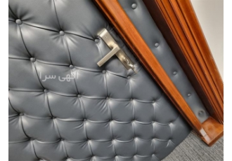 درب عایق صدا و درب رویه چرمی