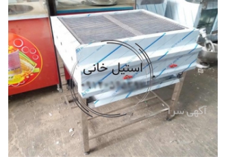 عرضه انواع گریل روغنی و تخت استیل در قزوین گریل تخت استیل در شرکت