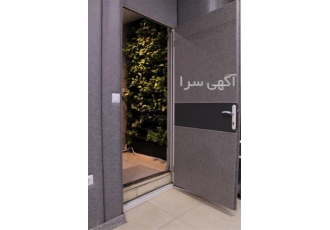 درب پلی وود آکوستیک لمسه
