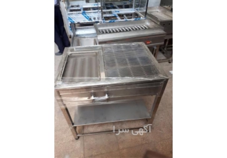 فروش گریل 2 کاره استیل