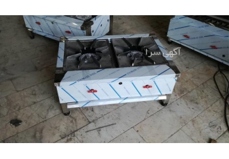 اجاق دو شعله استیل