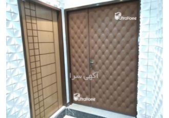 درب مدیریتی آکوستیک چوبی