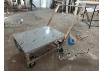 ساخت گاری حمل دیگ استیل