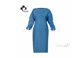 گان جراح یکبار مصرف ۲۵ گرم در تهران گان جراح یکبار مصرف 25 گرم رنگ آبی