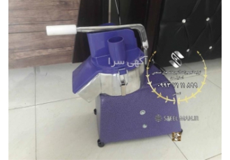 دستگاه خلال کن در قم ارسال به سراسر کشور مشاوره رایگان تولید تجهیزات