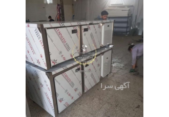 فروش فریزر خوابیده رویه مسطح در اردبیل فریزر رو میز کاری یا فریزر رو