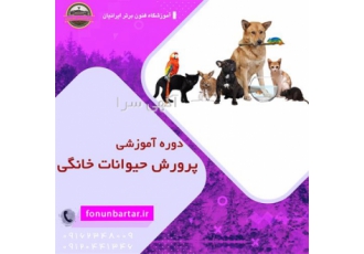 دوره آموزش پرورش حیوانات خانگی در اصفهان دوره آموزشی پرورش حیوانات