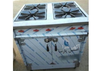تولید اجاق چهار شعله استیل در تهران اجاق چهار شعله فردار استیل ساخته