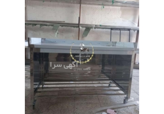 فروش میز استیل کنار ضد زنگ