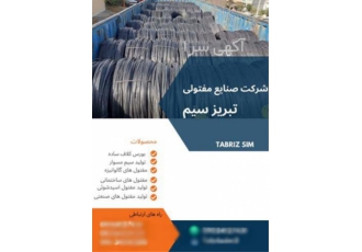 شرکت تبریز سیم ، پیشرو در تولید مفتول‌های صنعتی و سیم مسوار