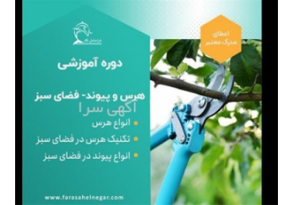 آموزش جامع پیوند و هرس درختان میوه