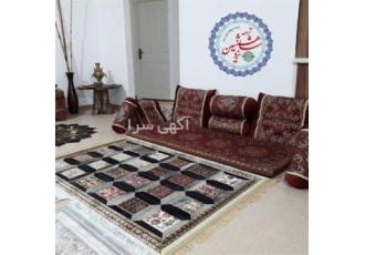 تولید پشتی سنتی ترمه ، لحاف کرسی ، شاهنشین