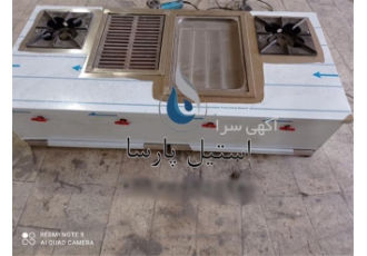تولید و ساخت اجاق ترکیبی استیل