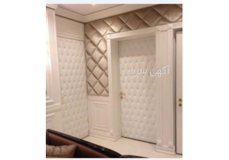 تولیدکننده درب آکوستیک ضد صدا. چرمی اصل