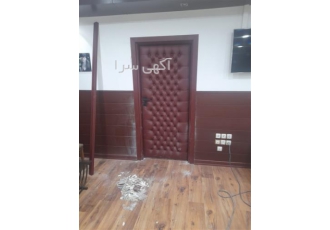 انواع درب چرمی ضد صدا آکوستیک با کیفیت