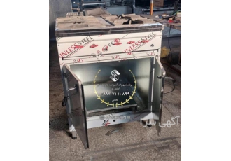 اجاق گاز صنعتی چهار شعله با گرمخانه غذا در گرگان اجاق صنعتی 4 شعله