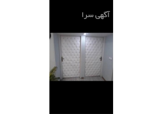 درب‌های شیک و عایق صدا با پوشش چرم در تهران دربهای عایق صدا با پوشش