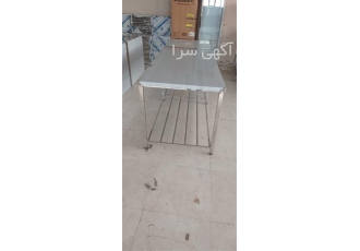 ساخت و تولید میز کار استیل در تهران میز استیل قنادی و شیرینی پزی