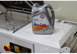 دستگاه شیرینگ کابینی برای کشیدن نایلون به دور کارتن جعبه پک رستوران و غذاخوری