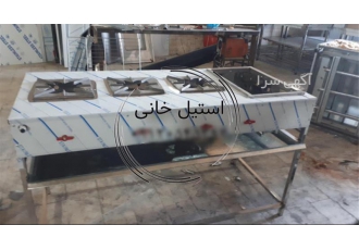 اجاق خطی استیل، اجاق استیل