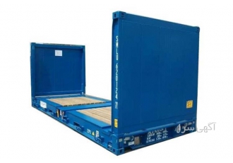 فروش کانتینر flat rack ۲۱۳۷۰ kg در تهران جستجوی کانتینر های flat rack