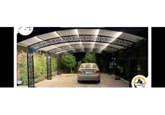 فروش سایبان خودرو با پوشش upvc