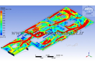 شبیه سازی CFD سیستم تهویه پارکینگ و مدیریت دود ما در زمینه دینامیک