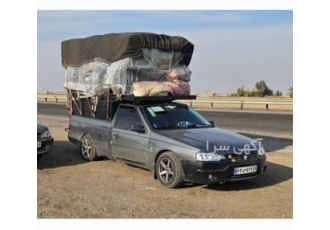 خدمات باربری برون شهری ارسال نیسان وانت در مریوان وانت نیسان باربری