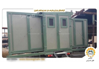 طراحی، تولید و فروش کانکس ساندویچ پانلی مدرن