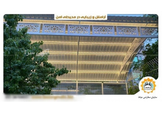 نصب سایبان حیاط و سایبان خودرو