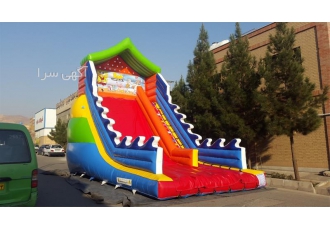 سرسره بادی در ابعاد مختلف