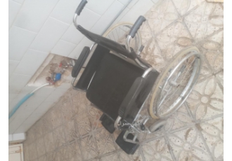 یک عدد ویلچر دست دوم تمیز یک عدد ویلچر دست دوم صحیح وسالم بدون هیچ گونه