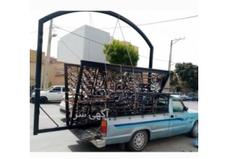 عرضه وانت نیسان باربری حمل بار برون شهری در کنار تخته وانت باربری