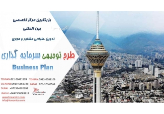 تهیه ، مشاور و مجری طرح توجیهی سرمایه گذاری