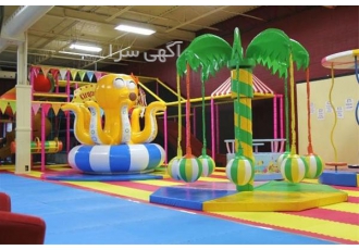 کارخانه پخش وسایل خانه بازی، سرسره بادی