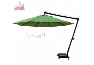 چتر سایبان پایه بغل مخصوص حیاط رستوران و غیره در زنجان چتر سایبان