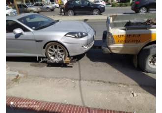 امداد خودرو یدک کش چرخ گیر خودرو بر