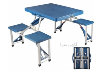 میز و صندلی مسافرتی ، میز تاشو