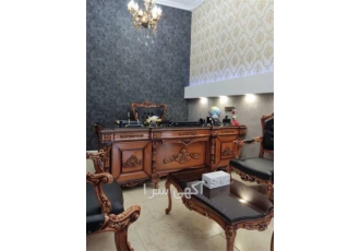میز اداری لوکس شاهی با طراحی کلاسیک و کیفیت عالی در تهران آیا به دنبال