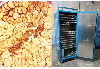 دستگاه خشک کن میوه در انواع ظرفیت برای سیب موز پرتقال سبزی گیاه داروئی