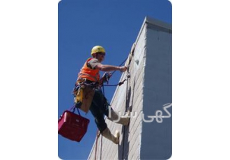کفسابی نماشویی و انجام کار در ارتفاع بدون داربست بنام خدا بار خدایا رزق
