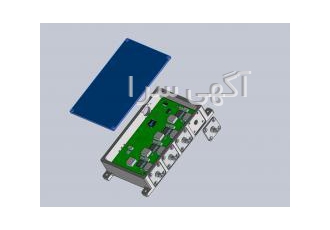 طراحی جعبه برای بردهای الکترونیکی pcb کافیست فایل مدار چاپی pcb برد خود