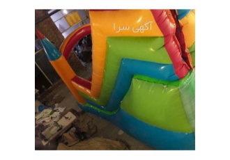 طراحی سرسره بادی ، راه اندازی شهربازی و خانه بازی